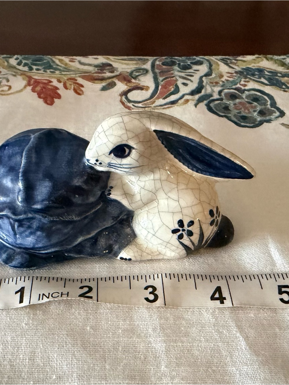 The Potting Shed Dedham Pottery Ceramic Bunny Figurine